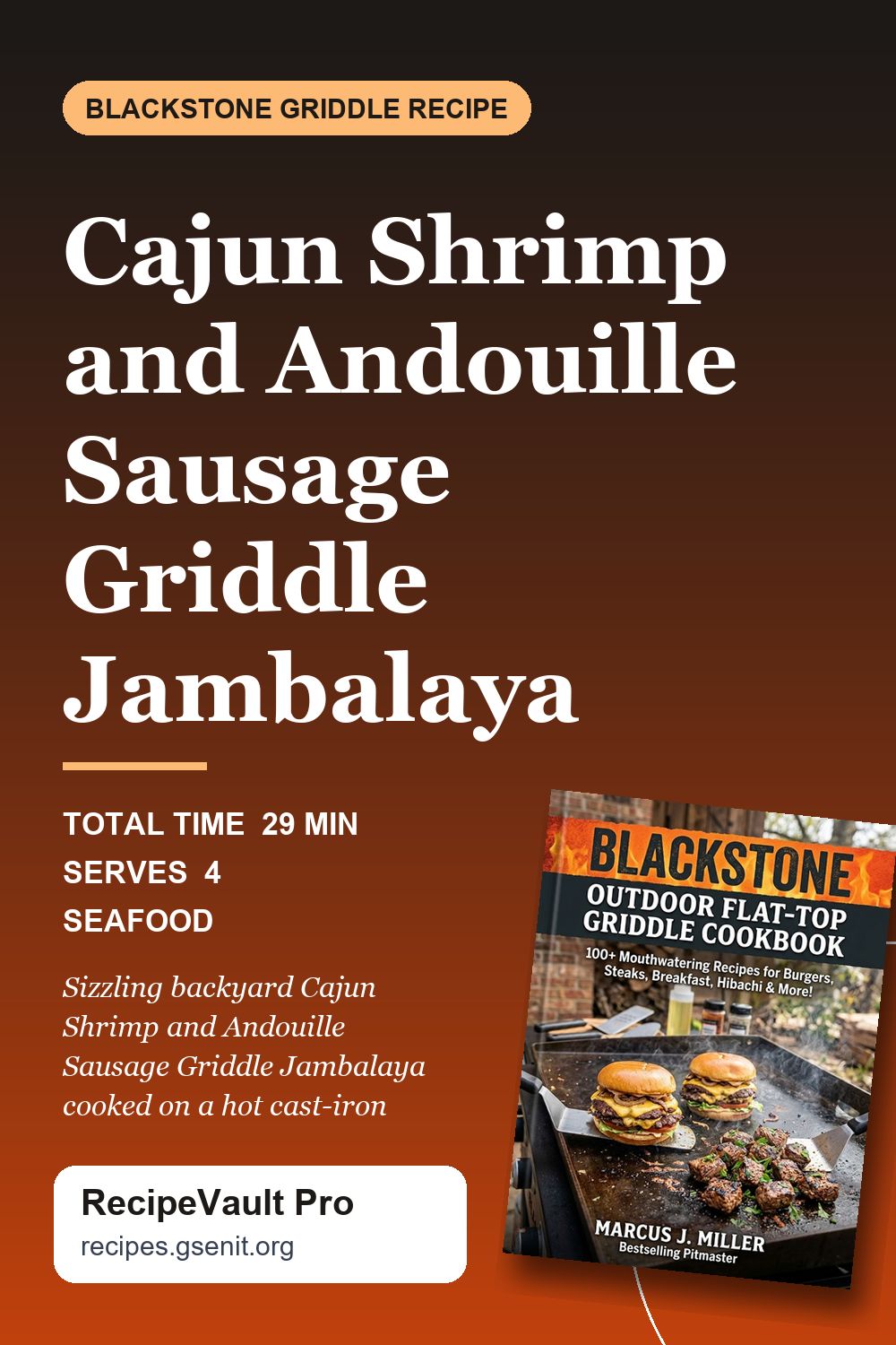 Cajun Shrimp and Andouille Sausage Griddle Jambalaya