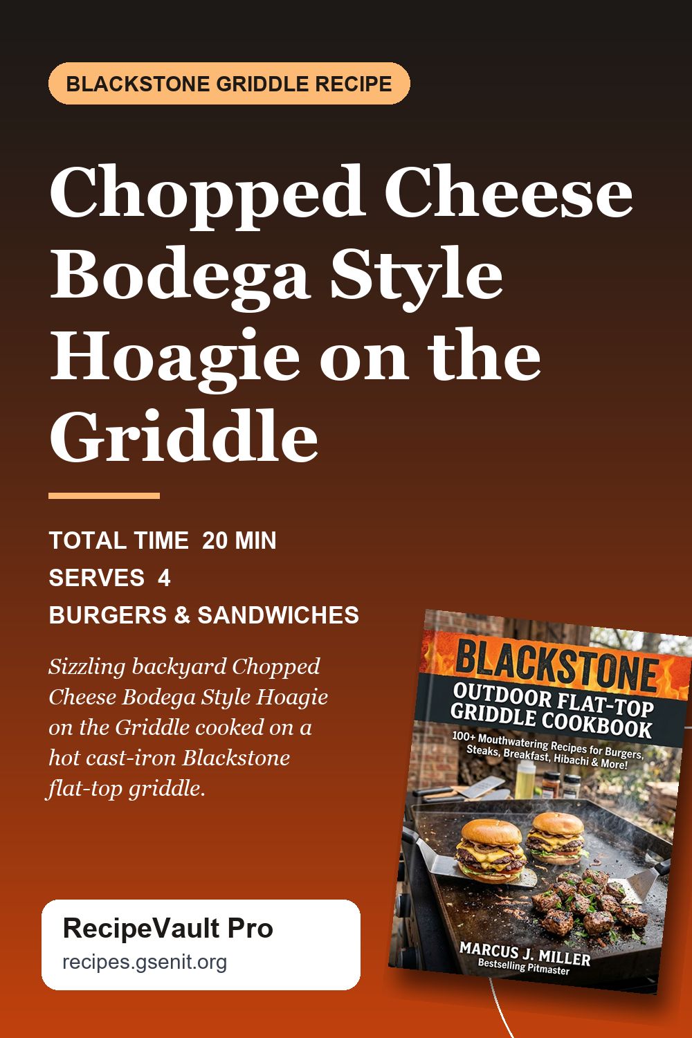 Chopped Cheese Bodega Style Hoagie on the Griddle