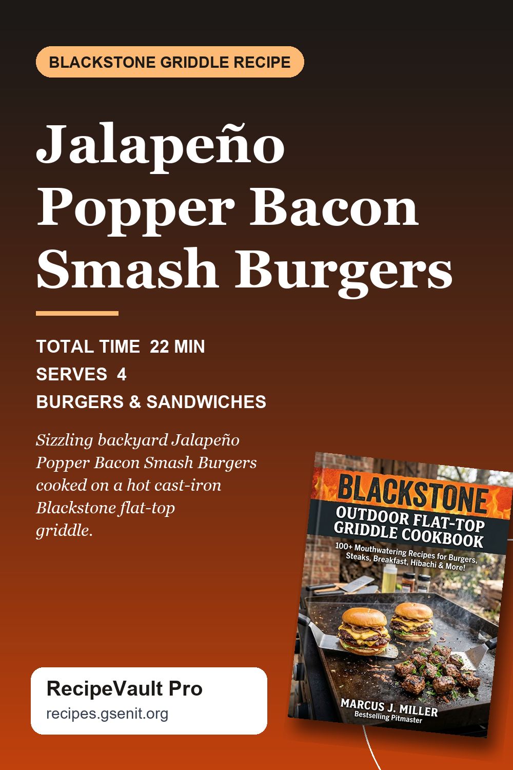 Jalapeño Popper Bacon Smash Burgers