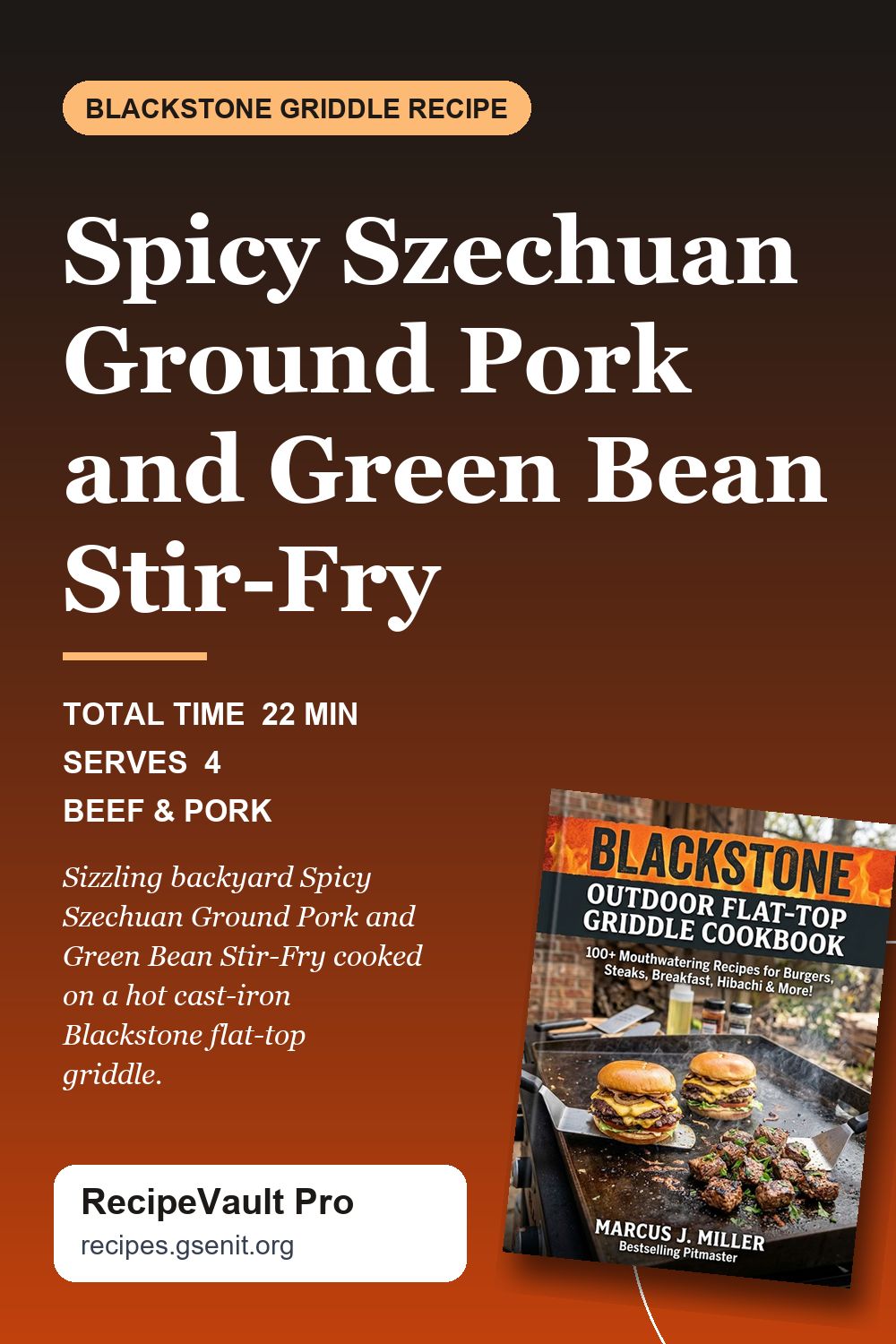 Spicy Szechuan Ground Pork and Green Bean Stir-Fry