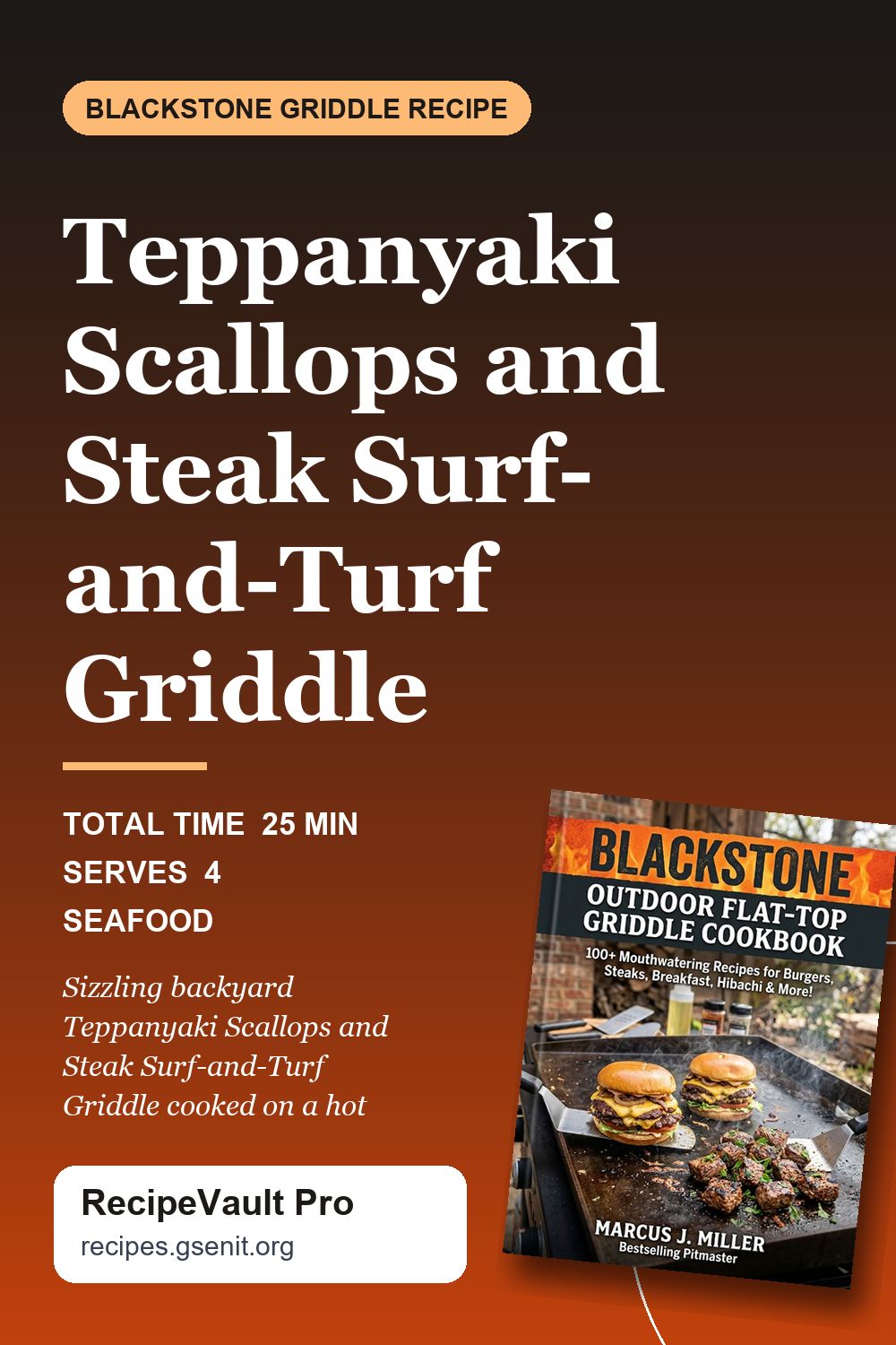 Teppanyaki Scallops and Steak Surf-and-Turf Griddle
