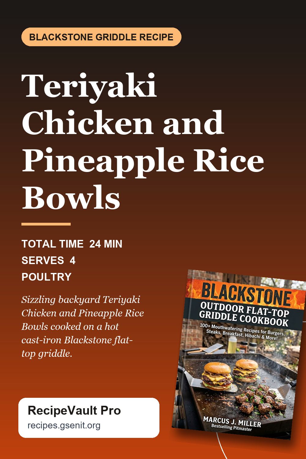 Teriyaki Chicken and Pineapple Rice Bowls