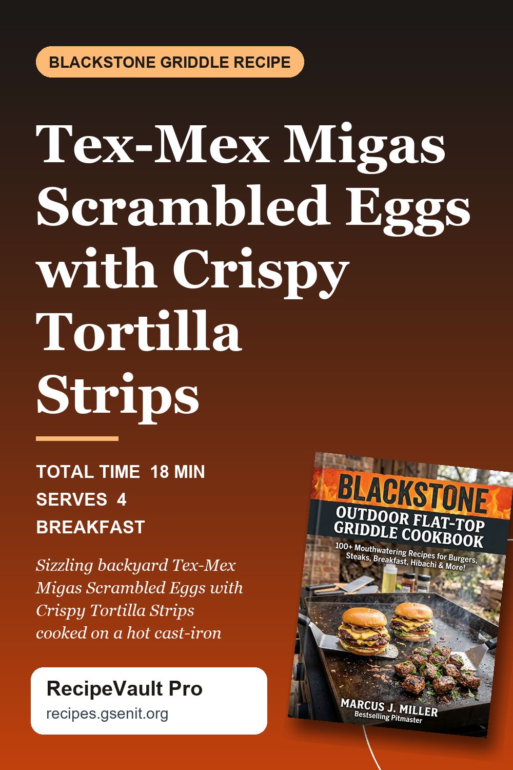 Tex-Mex Migas Scrambled Eggs with Crispy Tortilla Strips