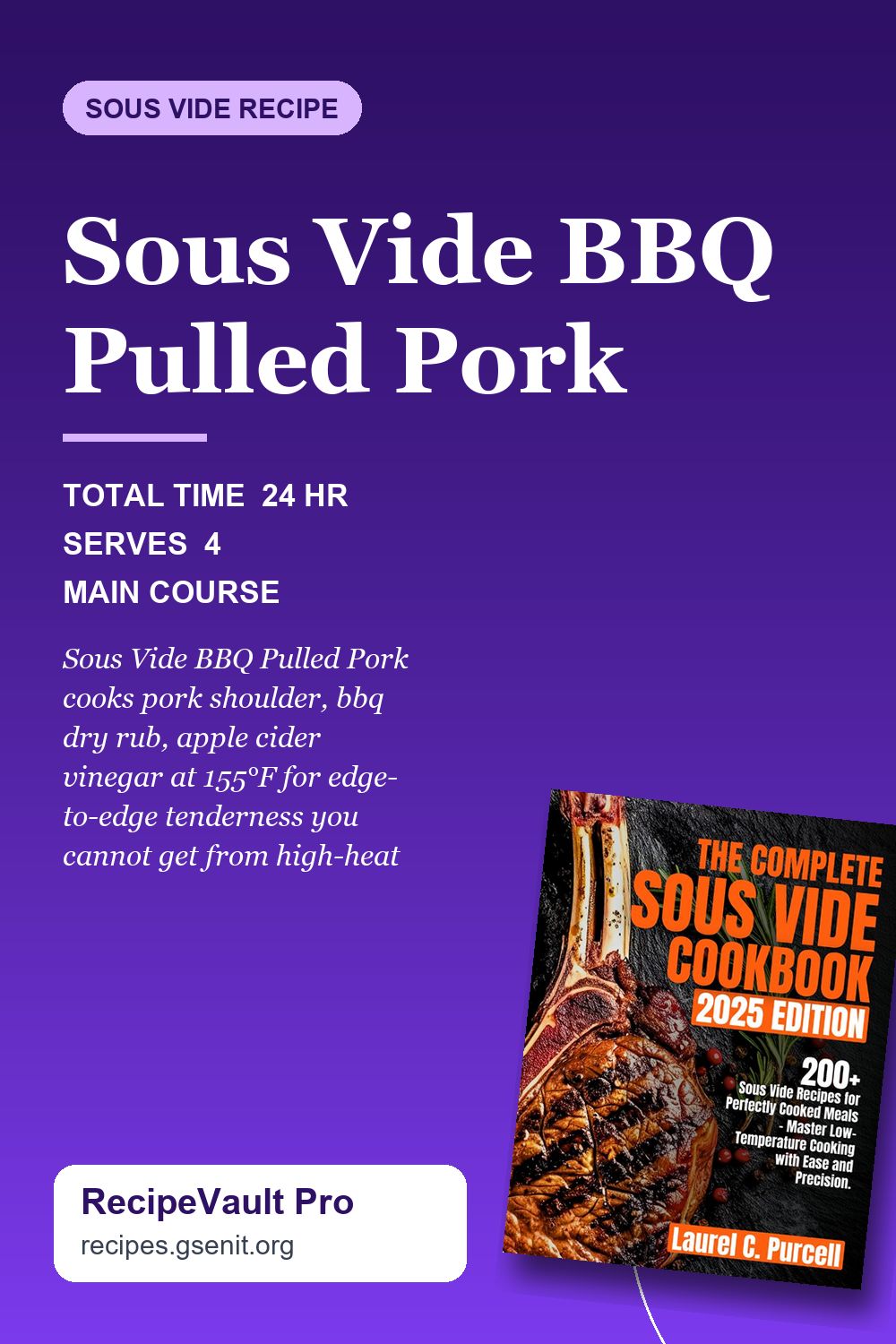 Sous Vide BBQ Pulled Pork