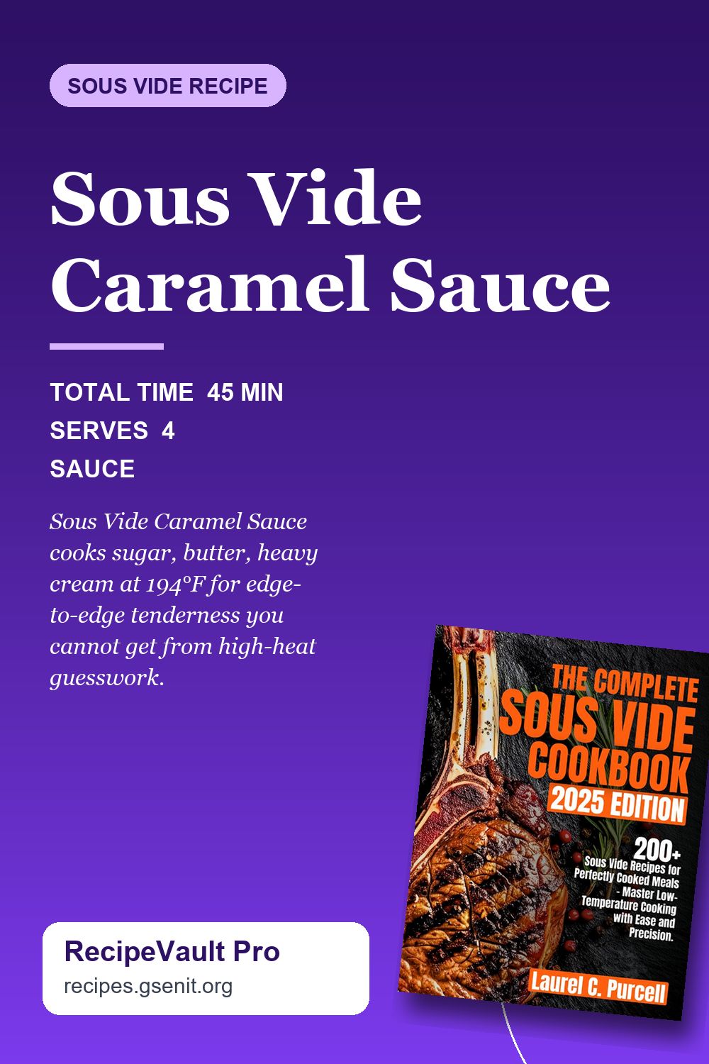 Sous Vide Caramel Sauce
