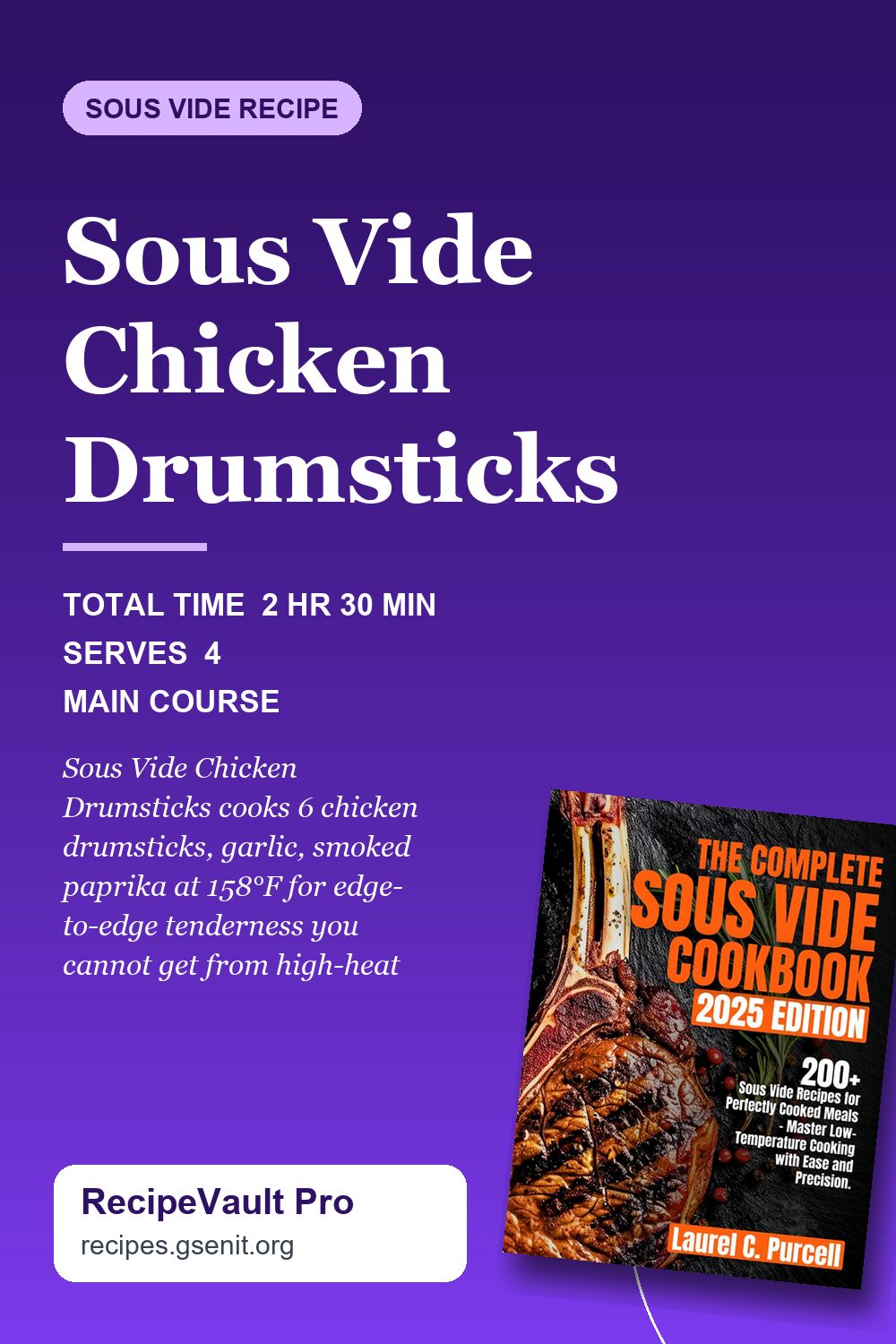 Sous Vide Chicken Drumsticks