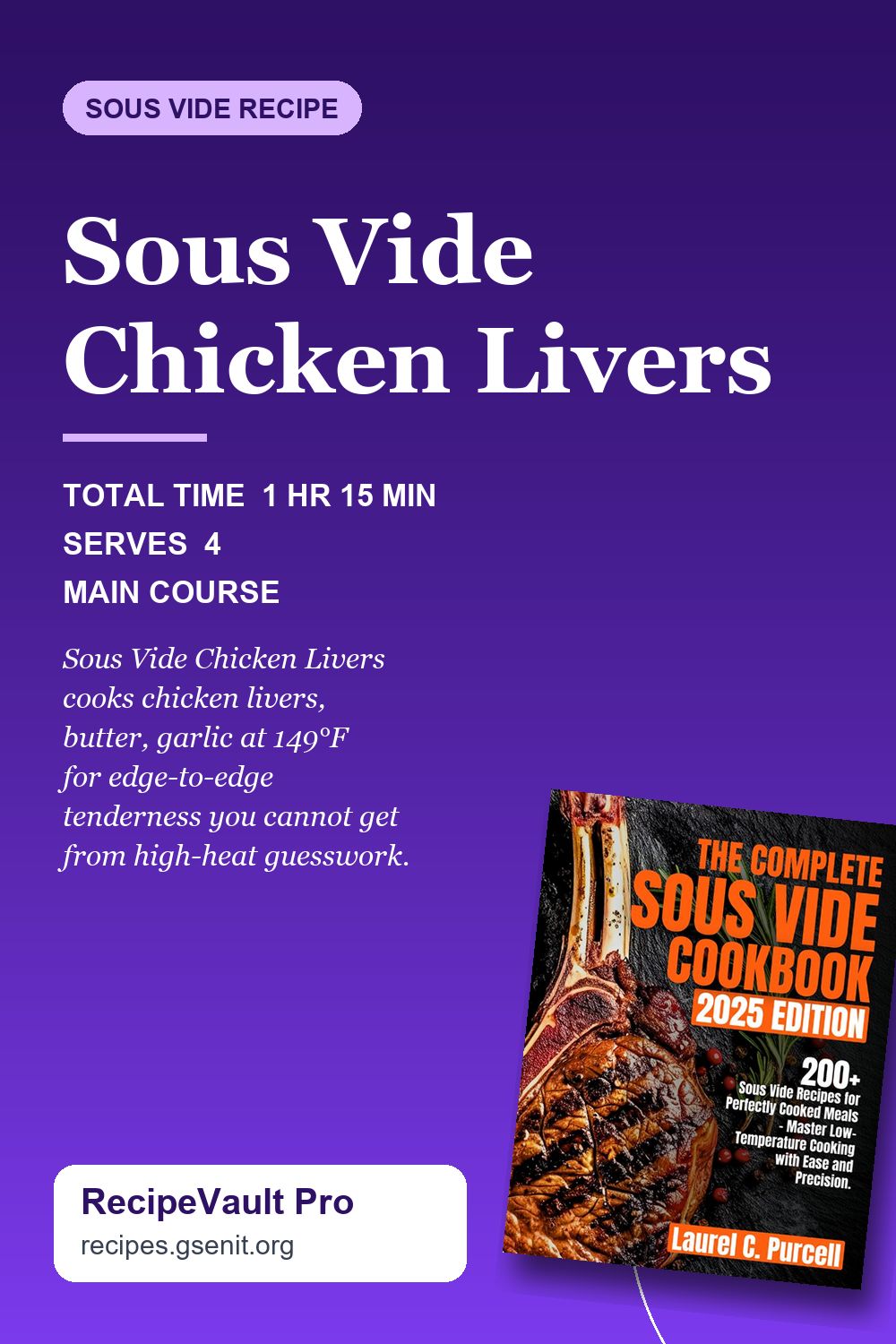 Sous Vide Chicken Livers
