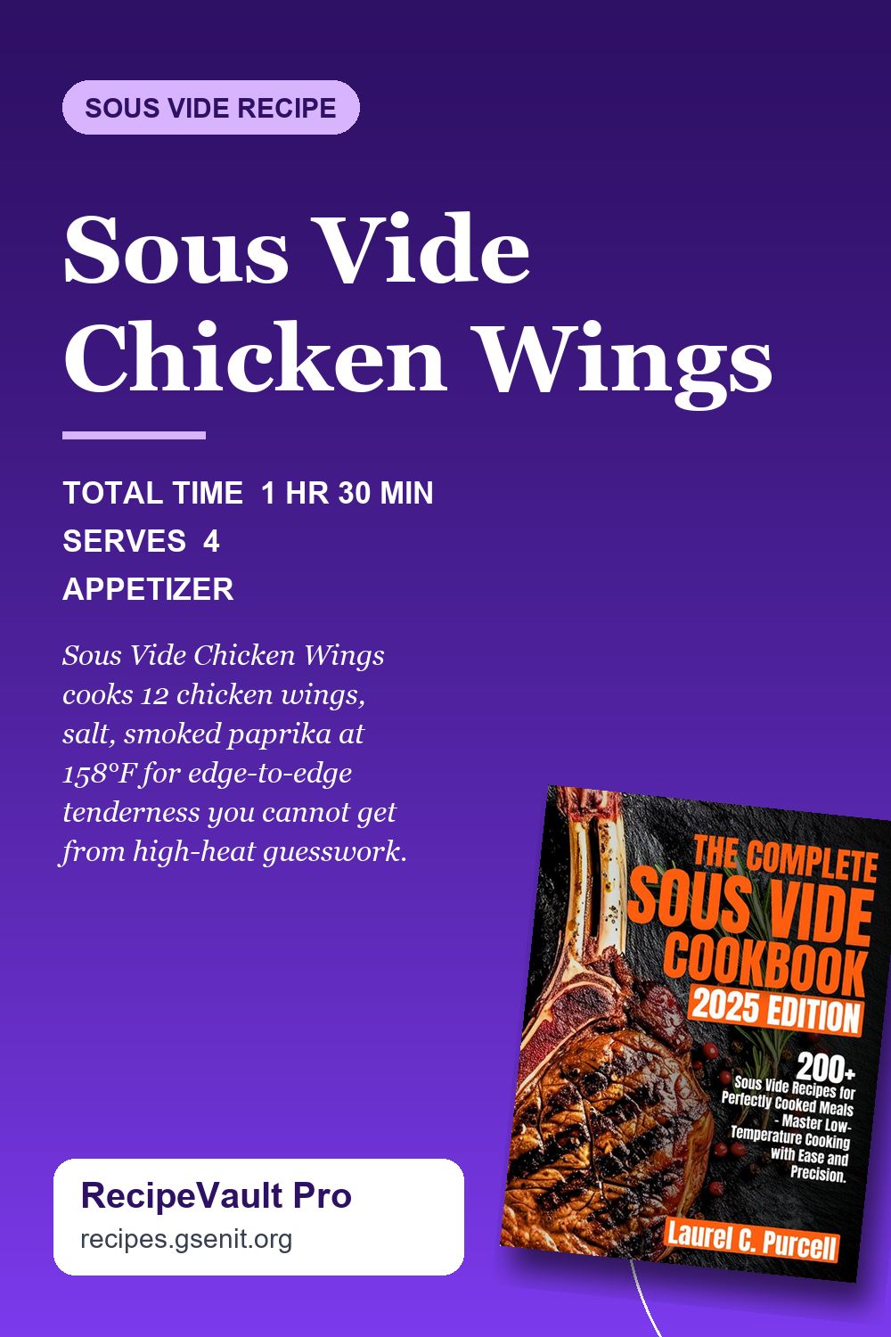 Sous Vide Chicken Wings