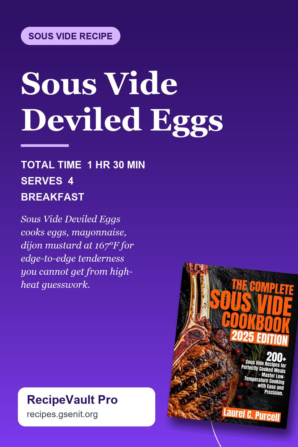 Sous Vide Deviled Eggs