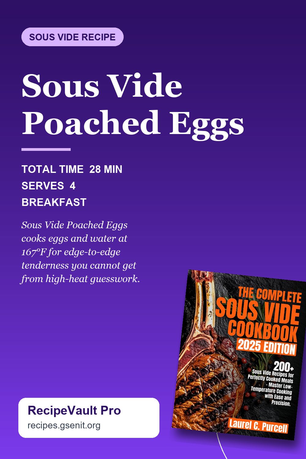 Sous Vide Poached Eggs