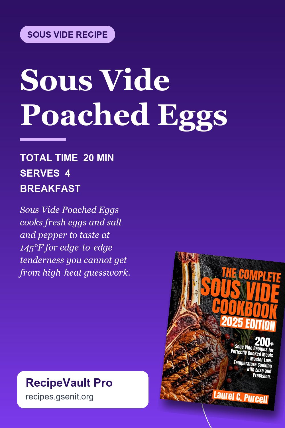 Sous Vide Poached Eggs