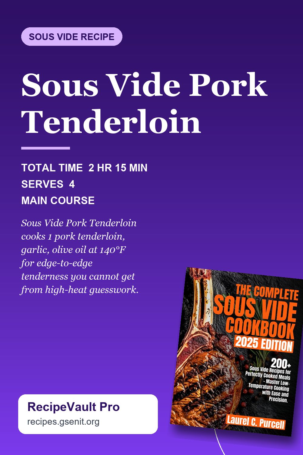 Sous Vide Pork Tenderloin