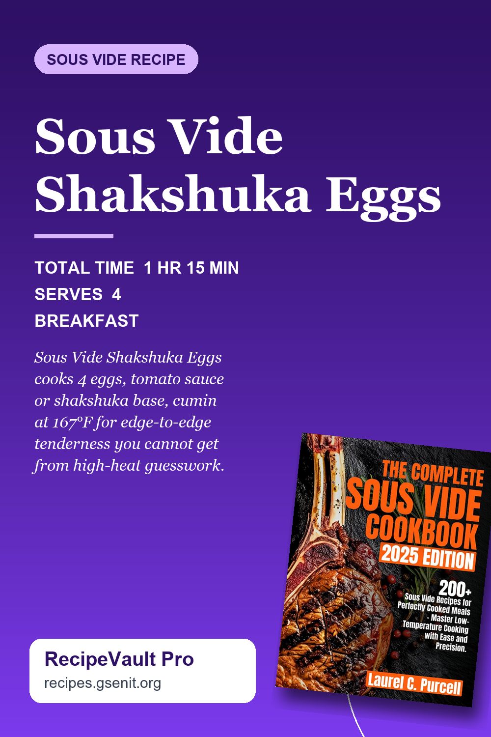 Sous Vide Shakshuka Eggs