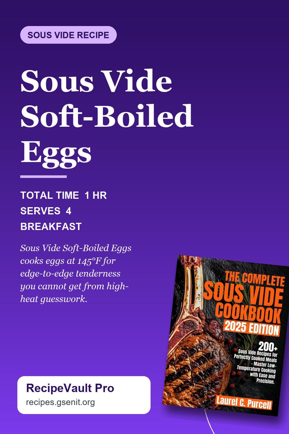 Sous Vide Soft-Boiled Eggs