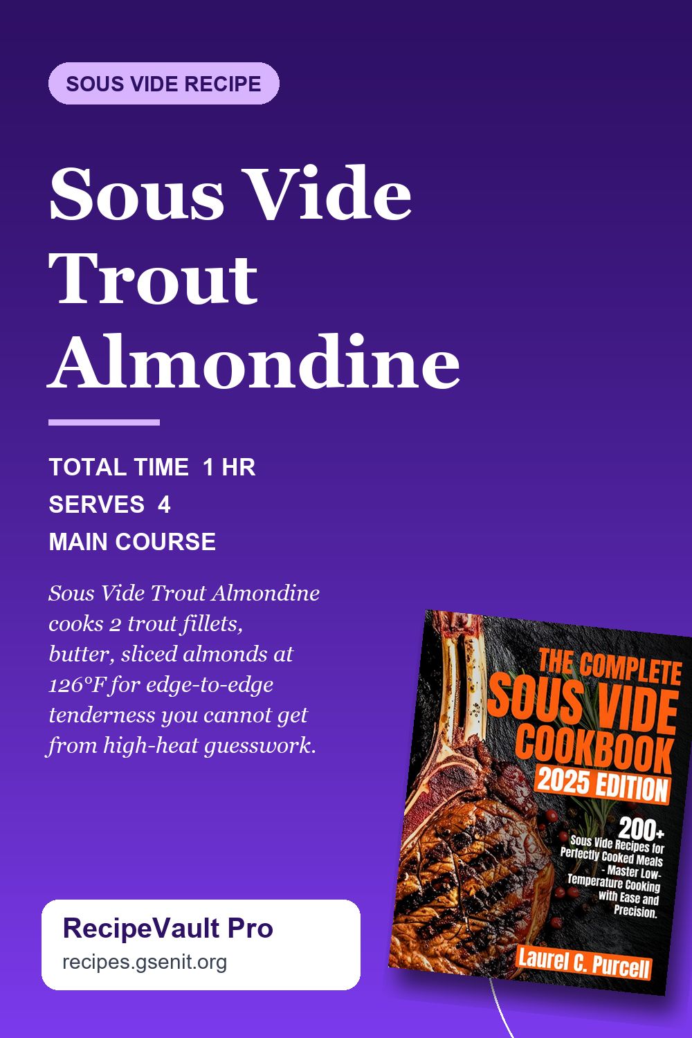 Sous Vide Trout Almondine