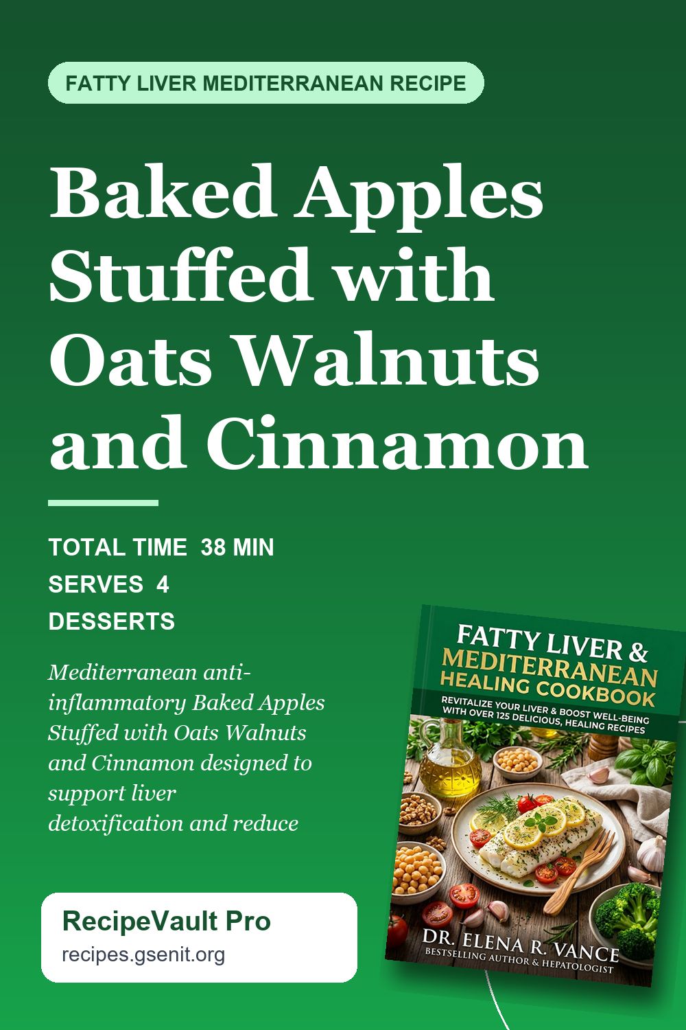 Baked Apples Stuffed with Oats Walnuts and Cinnamon