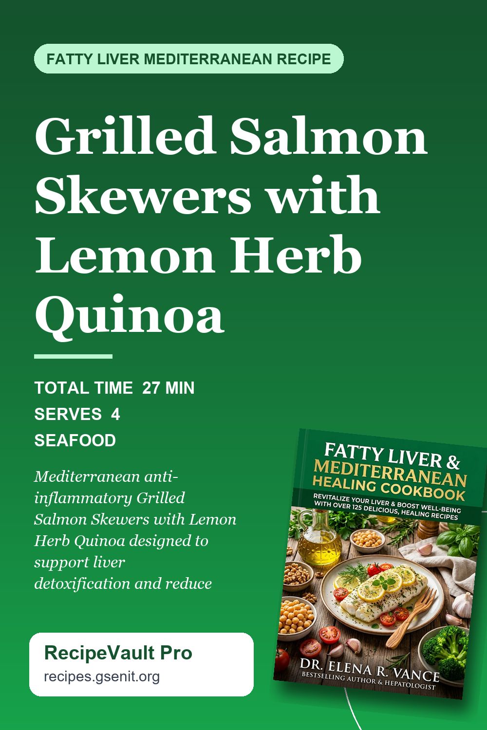 Grilled Salmon Skewers with Lemon Herb Quinoa
