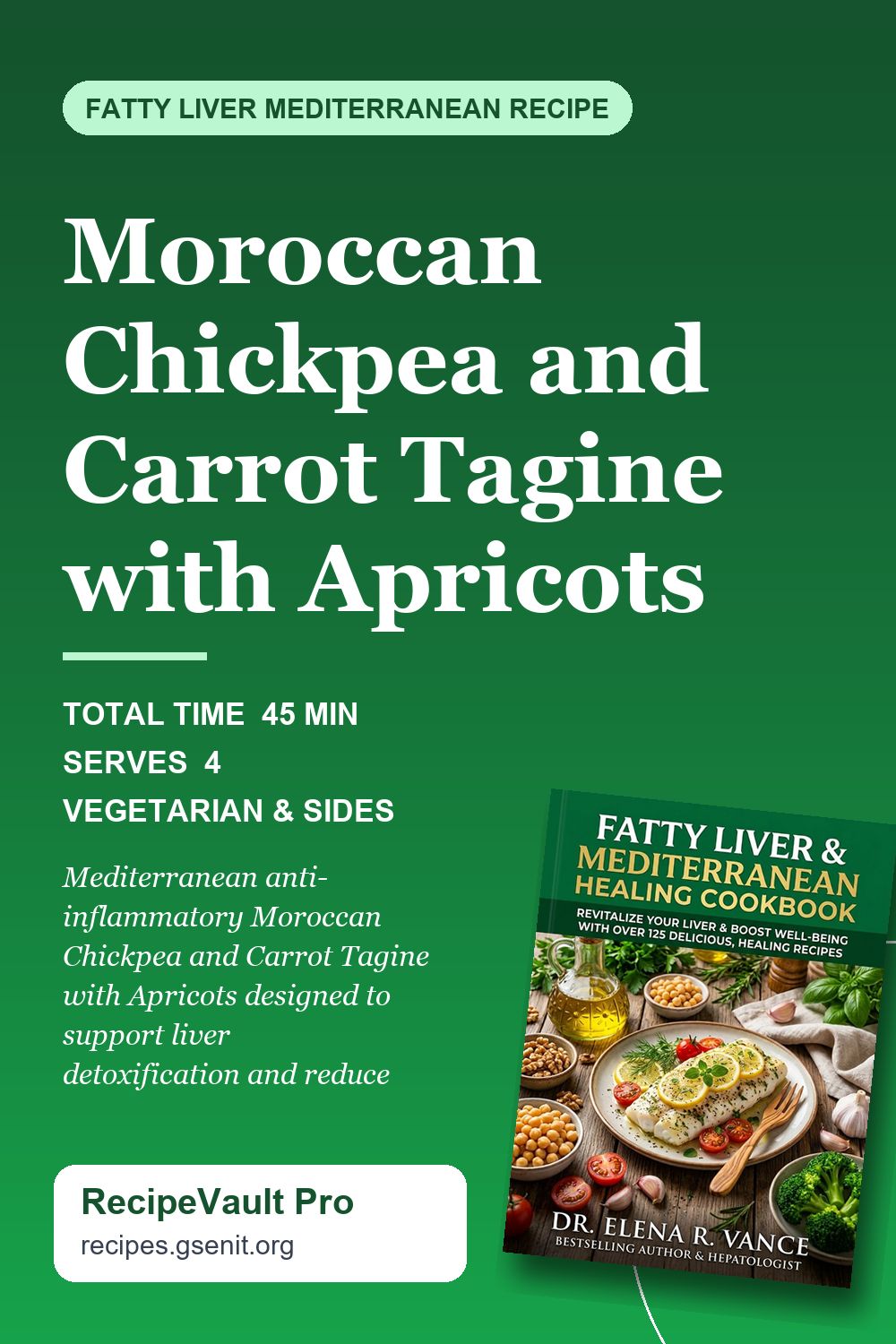 Moroccan Chickpea and Carrot Tagine with Apricots