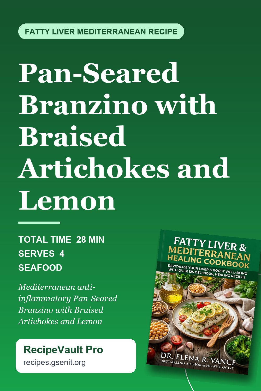 Pan-Seared Branzino with Braised Artichokes and Lemon