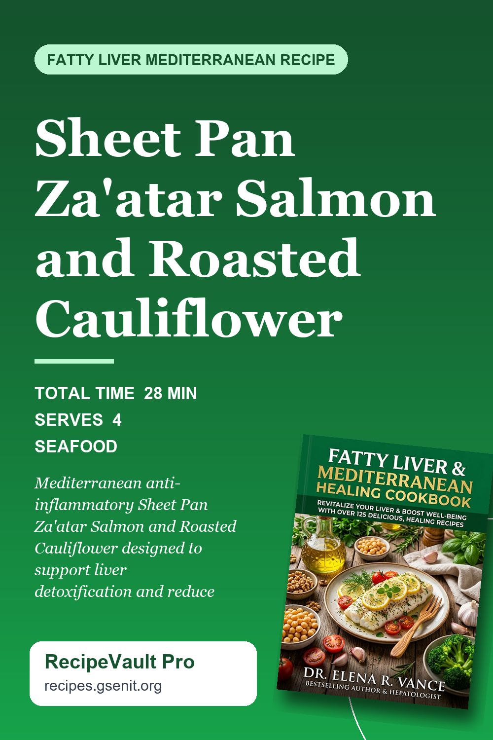 Sheet Pan Za'atar Salmon and Roasted Cauliflower