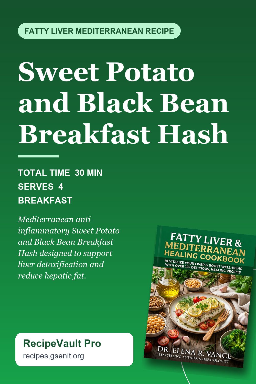 Sweet Potato and Black Bean Breakfast Hash