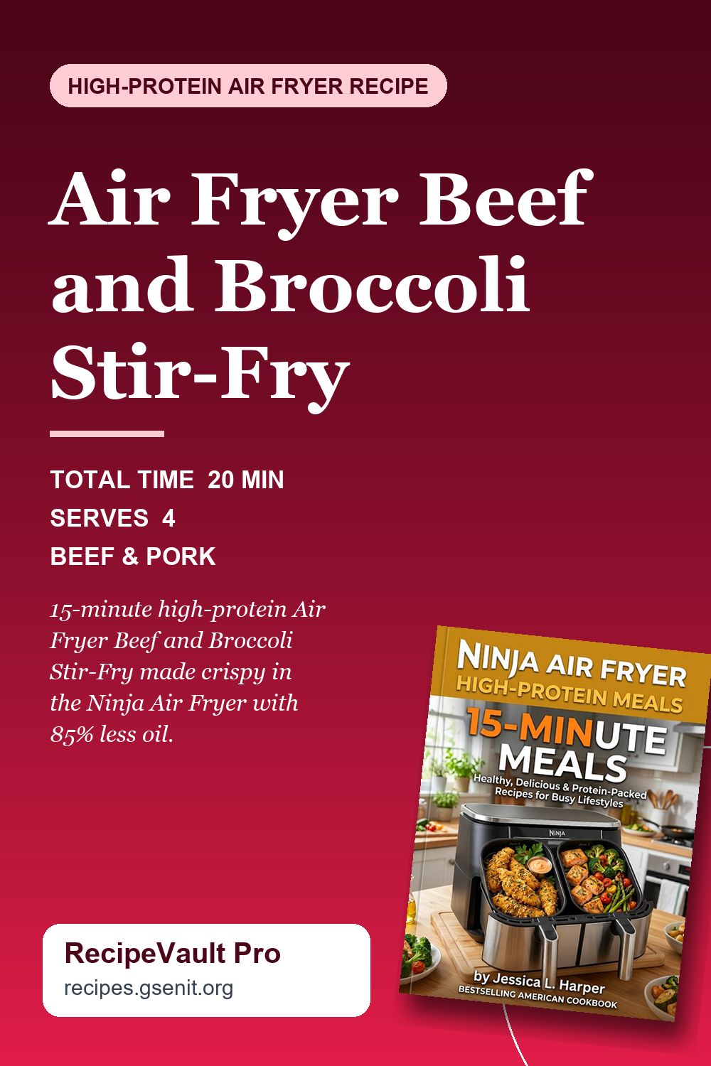 Air Fryer Beef and Broccoli Stir-Fry