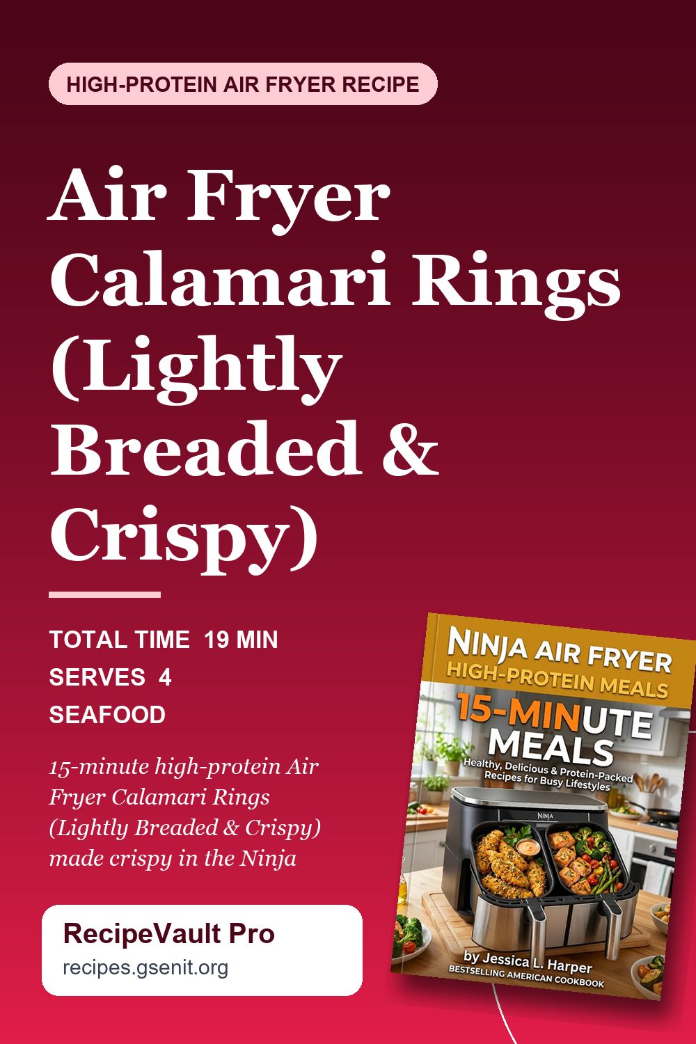 Air Fryer Calamari Rings (Lightly Breaded & Crispy)
