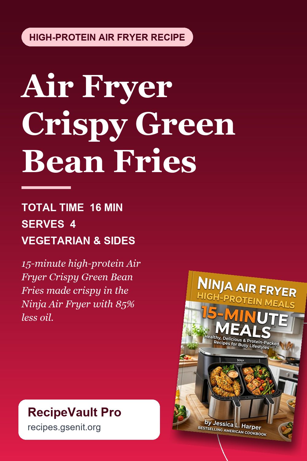 Air Fryer Crispy Green Bean Fries