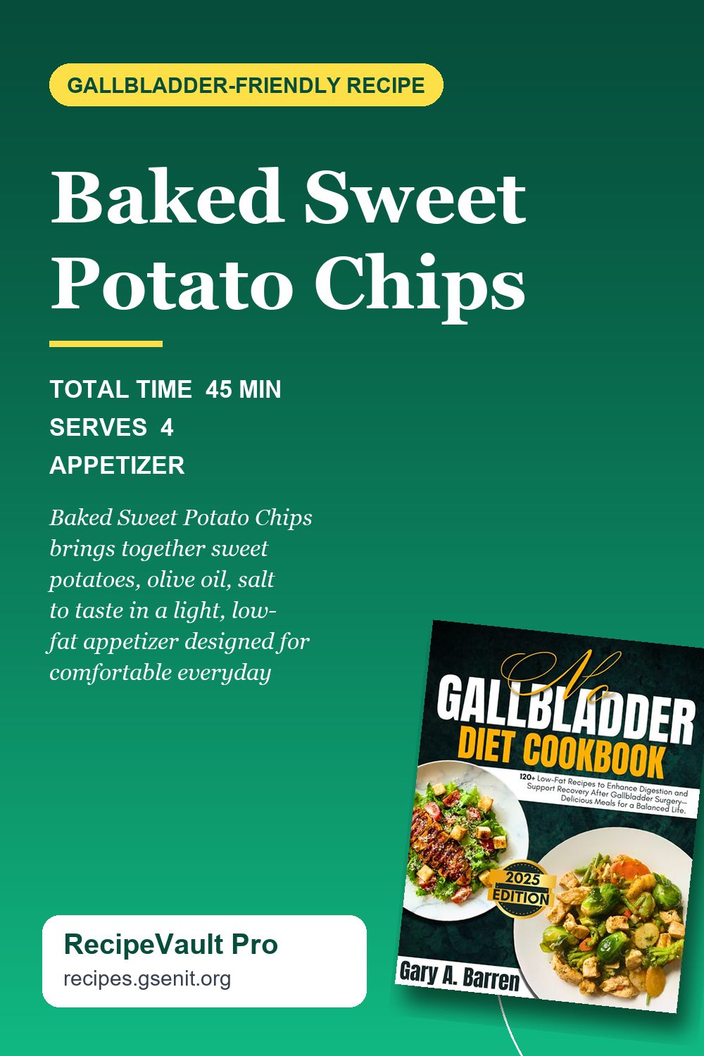 Baked Sweet Potato Chips