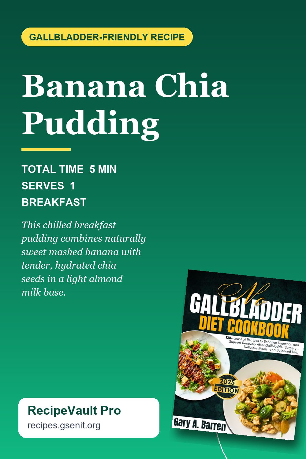 Banana Chia Pudding