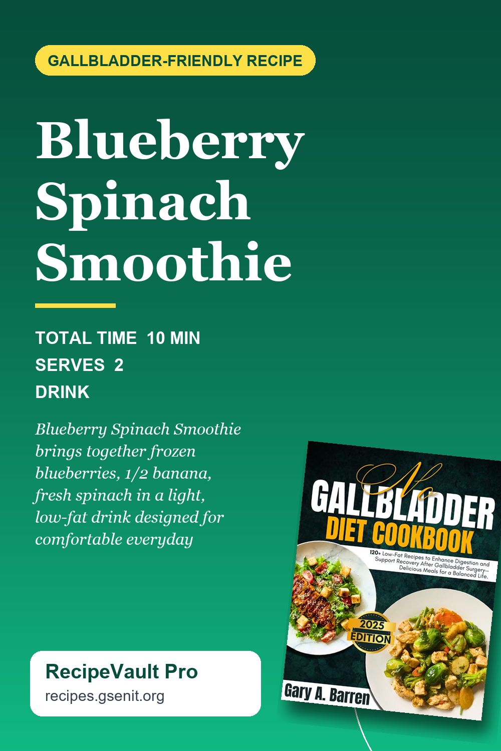 Blueberry Spinach Smoothie