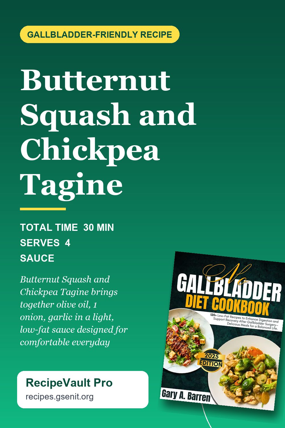 Butternut Squash and Chickpea Tagine