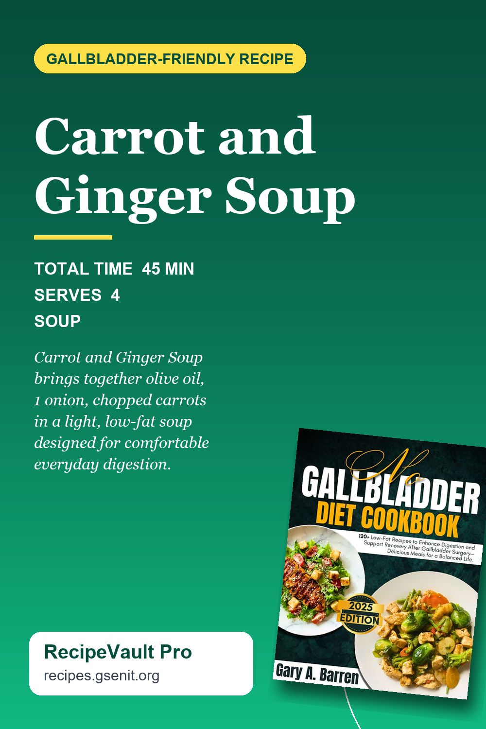 Carrot and Ginger Soup