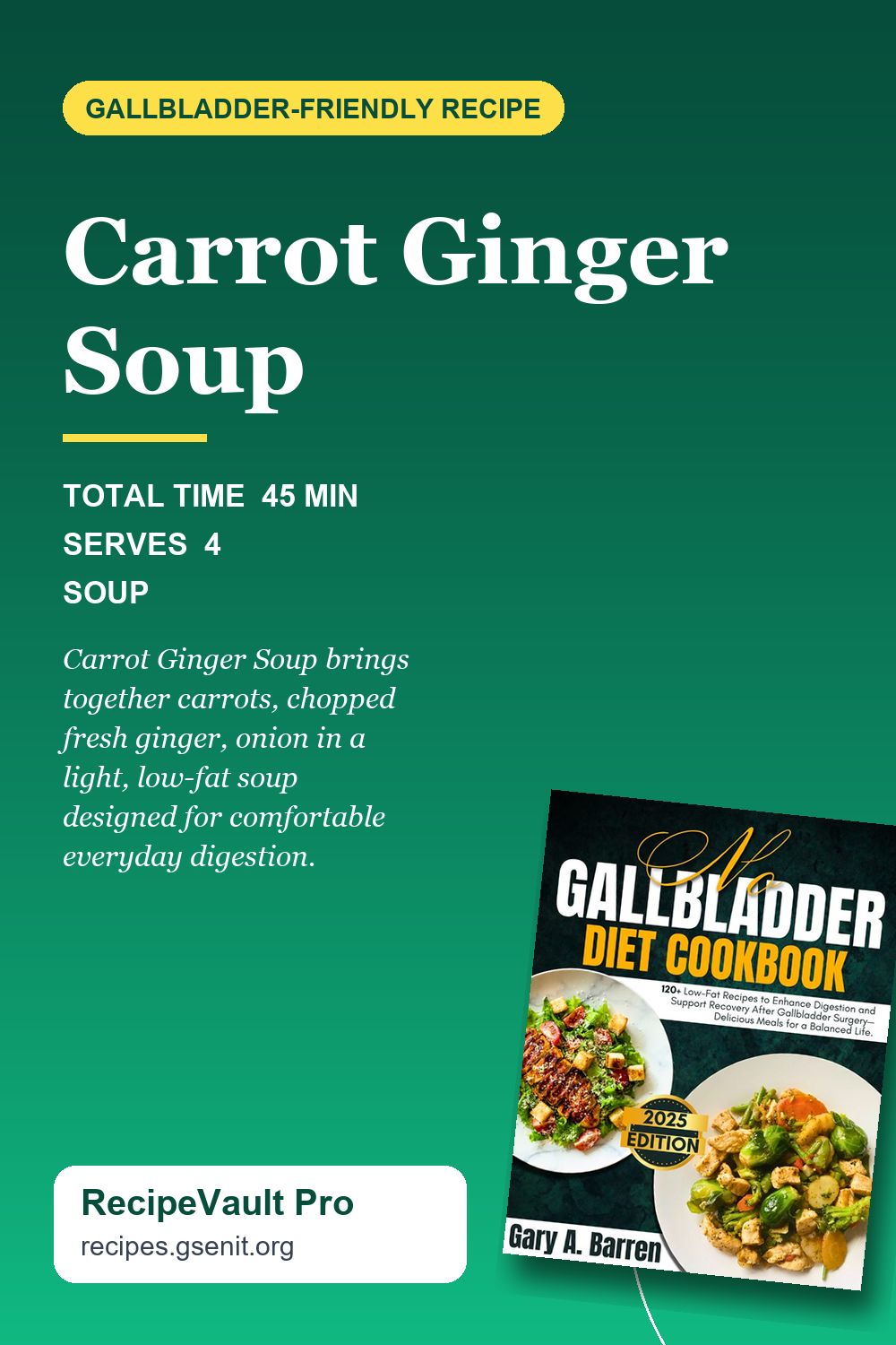 Carrot Ginger Soup