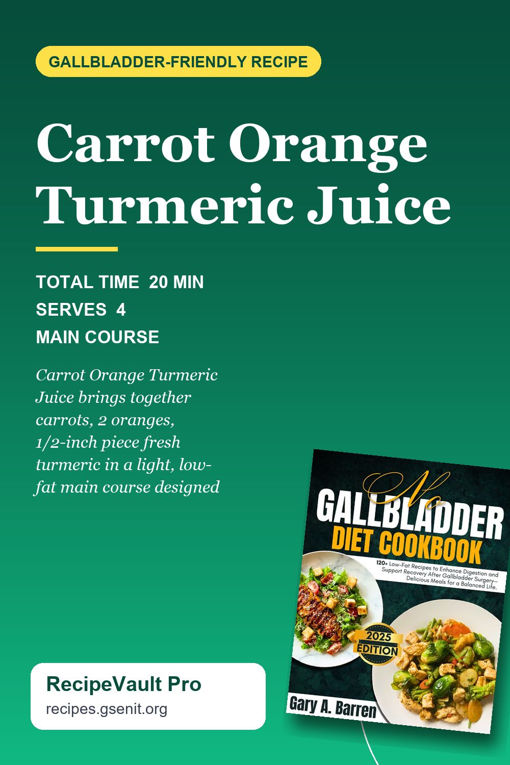 Carrot Orange Turmeric Juice