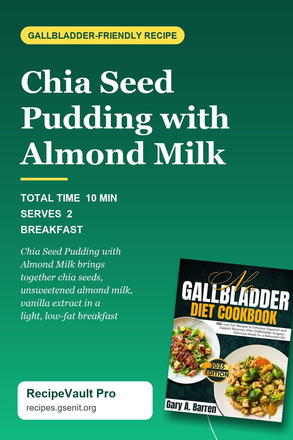 Chia Seed Pudding with Almond Milk