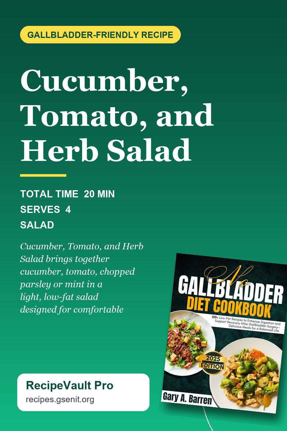 Cucumber, Tomato, and Herb Salad