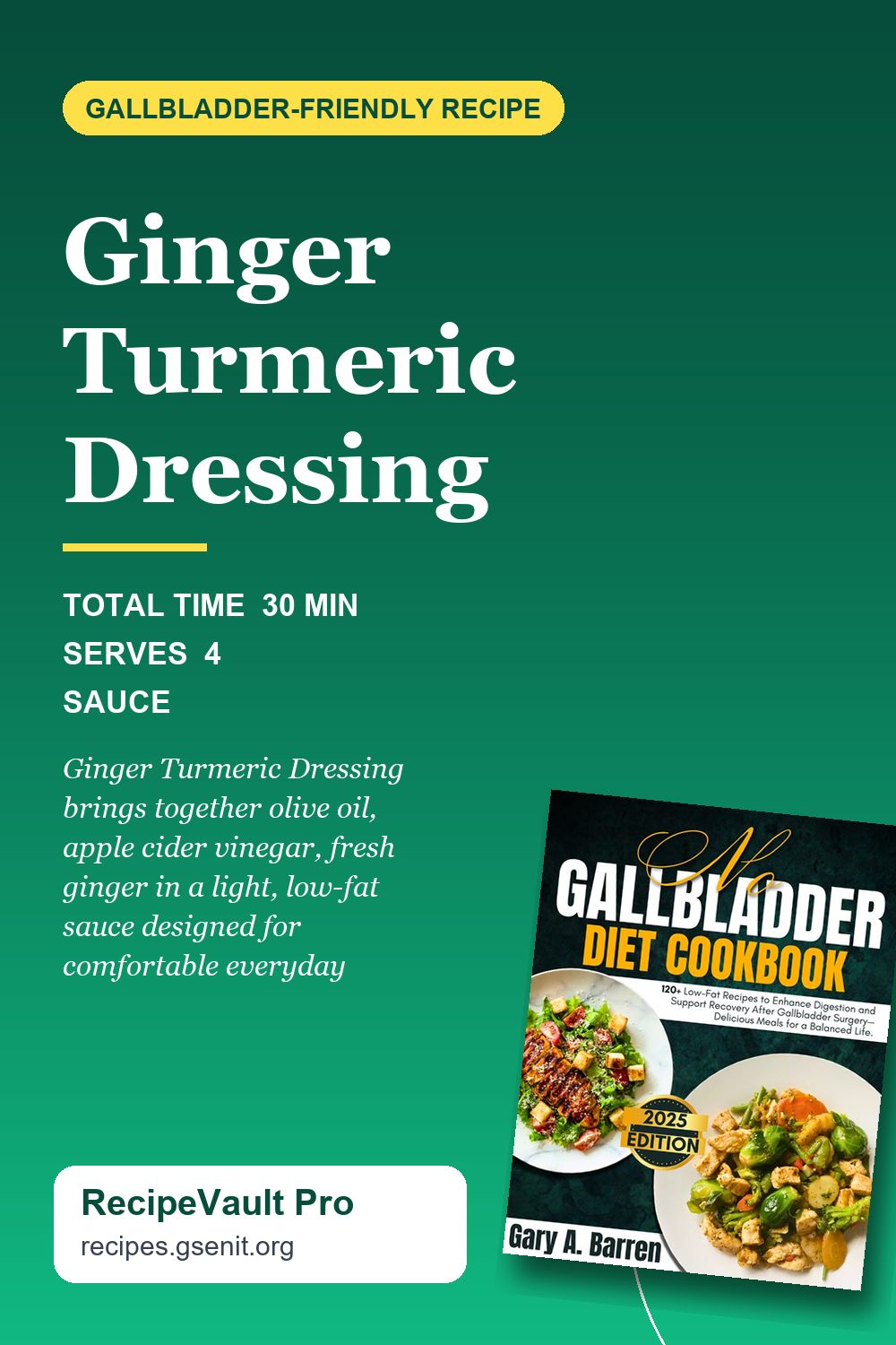 Ginger Turmeric Dressing