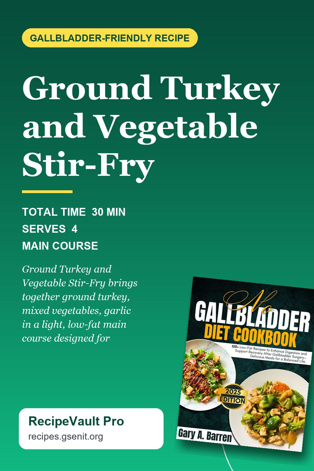 Ground Turkey and Vegetable Stir-Fry