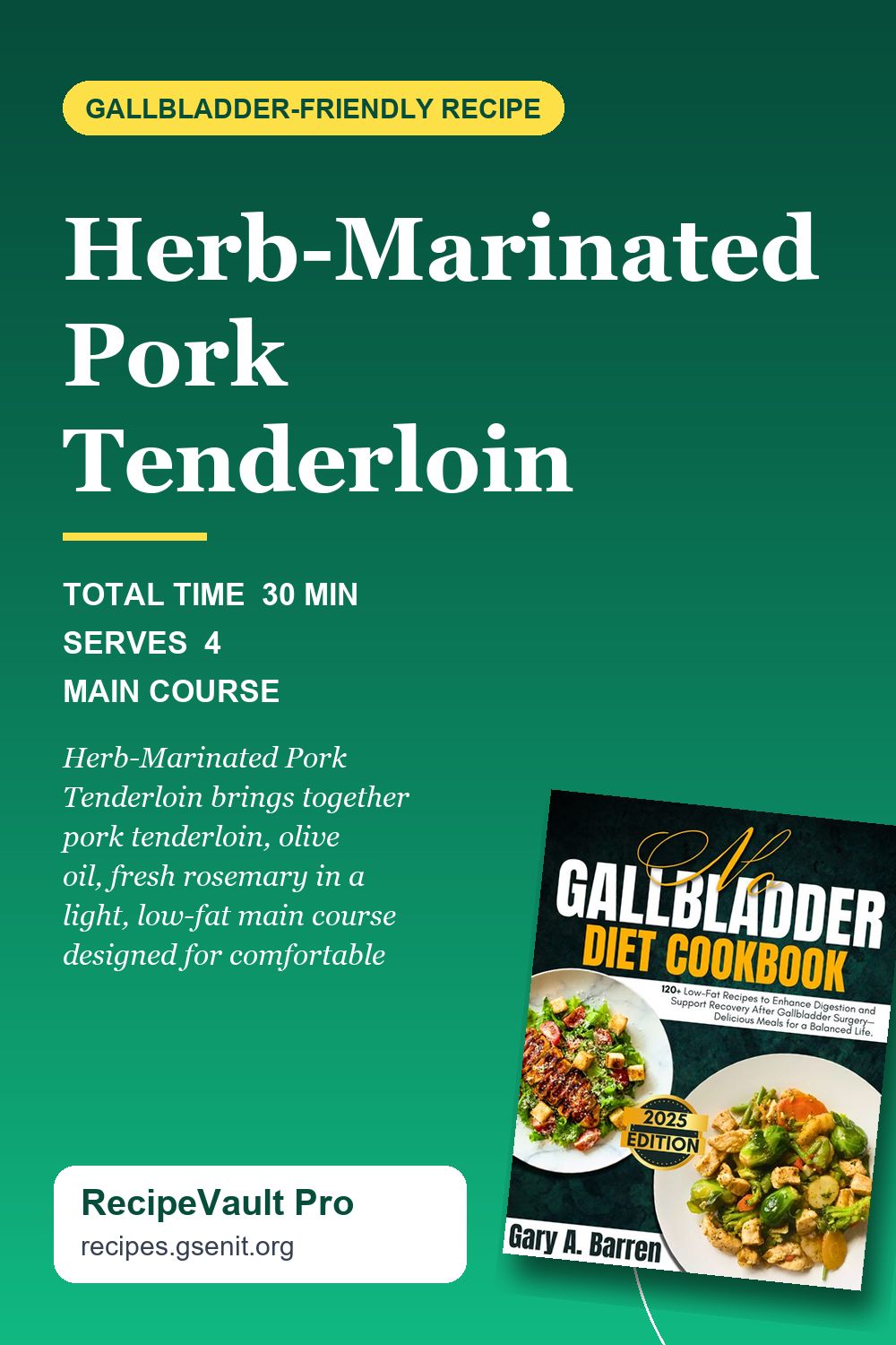 Herb-Marinated Pork Tenderloin