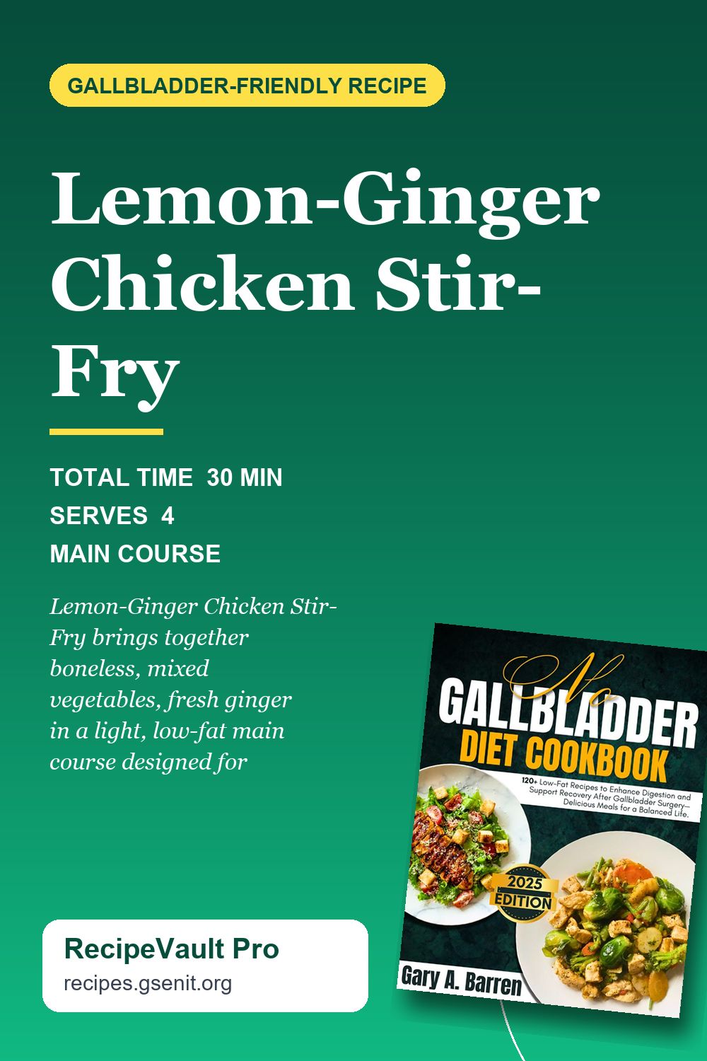 Lemon-Ginger Chicken Stir-Fry