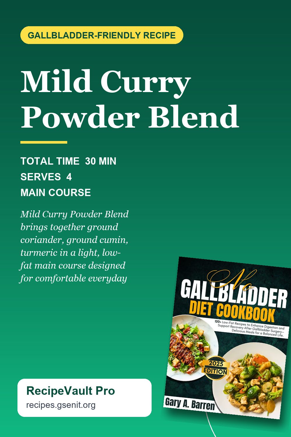 Mild Curry Powder Blend