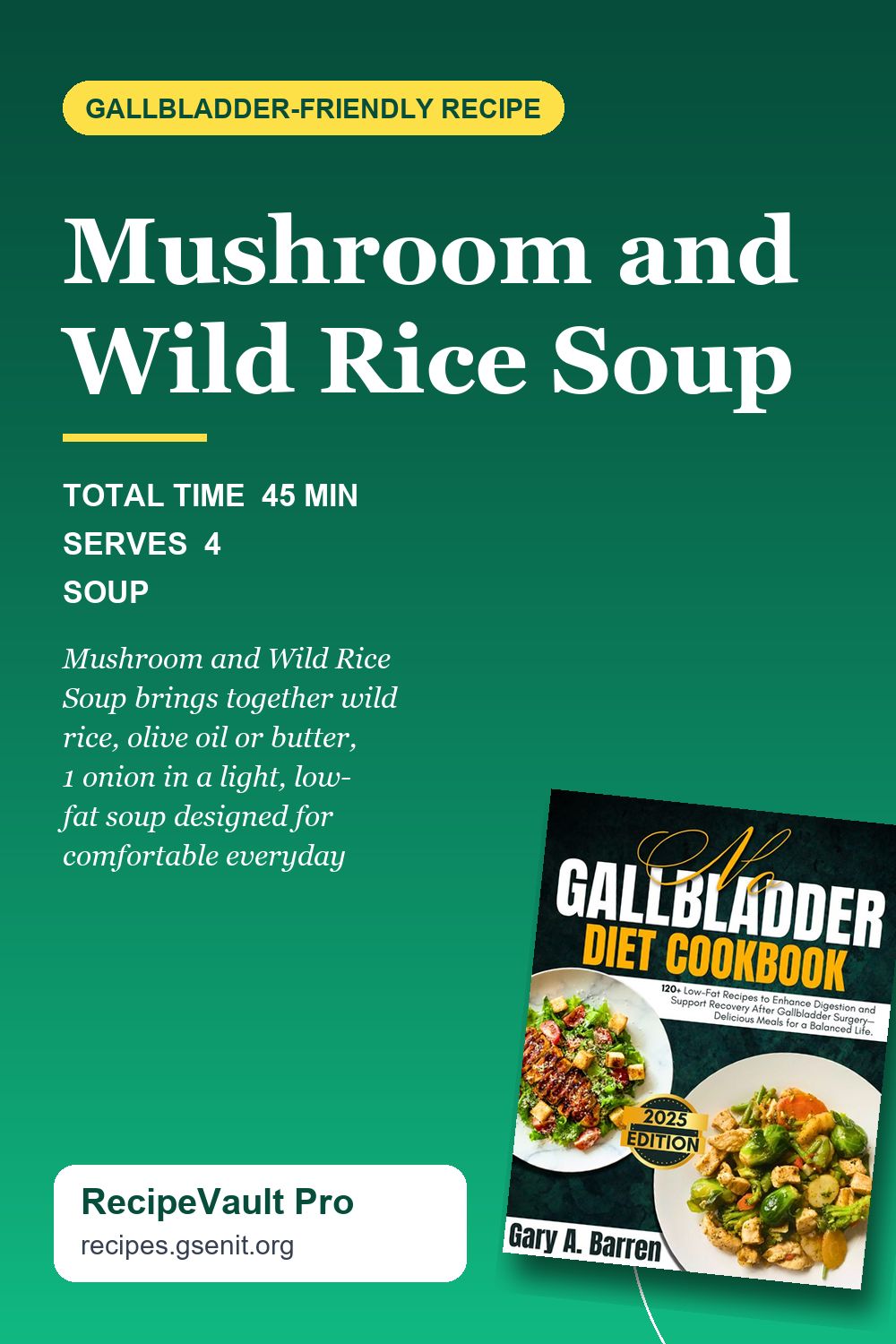 Mushroom and Wild Rice Soup