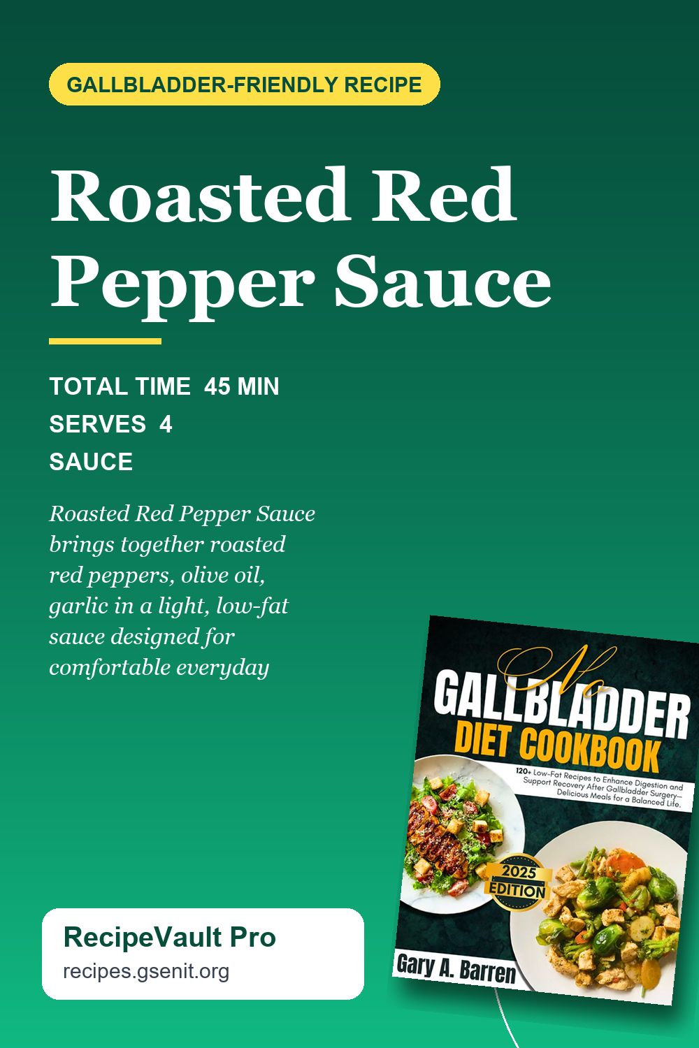 Roasted Red Pepper Sauce