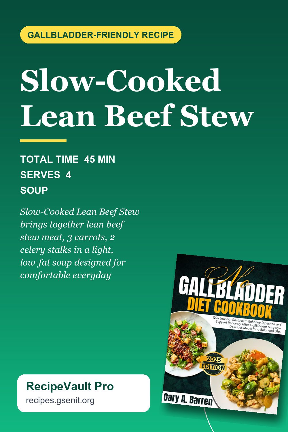 Slow-Cooked Lean Beef Stew