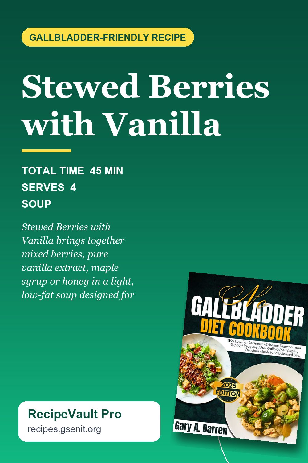 Stewed Berries with Vanilla
