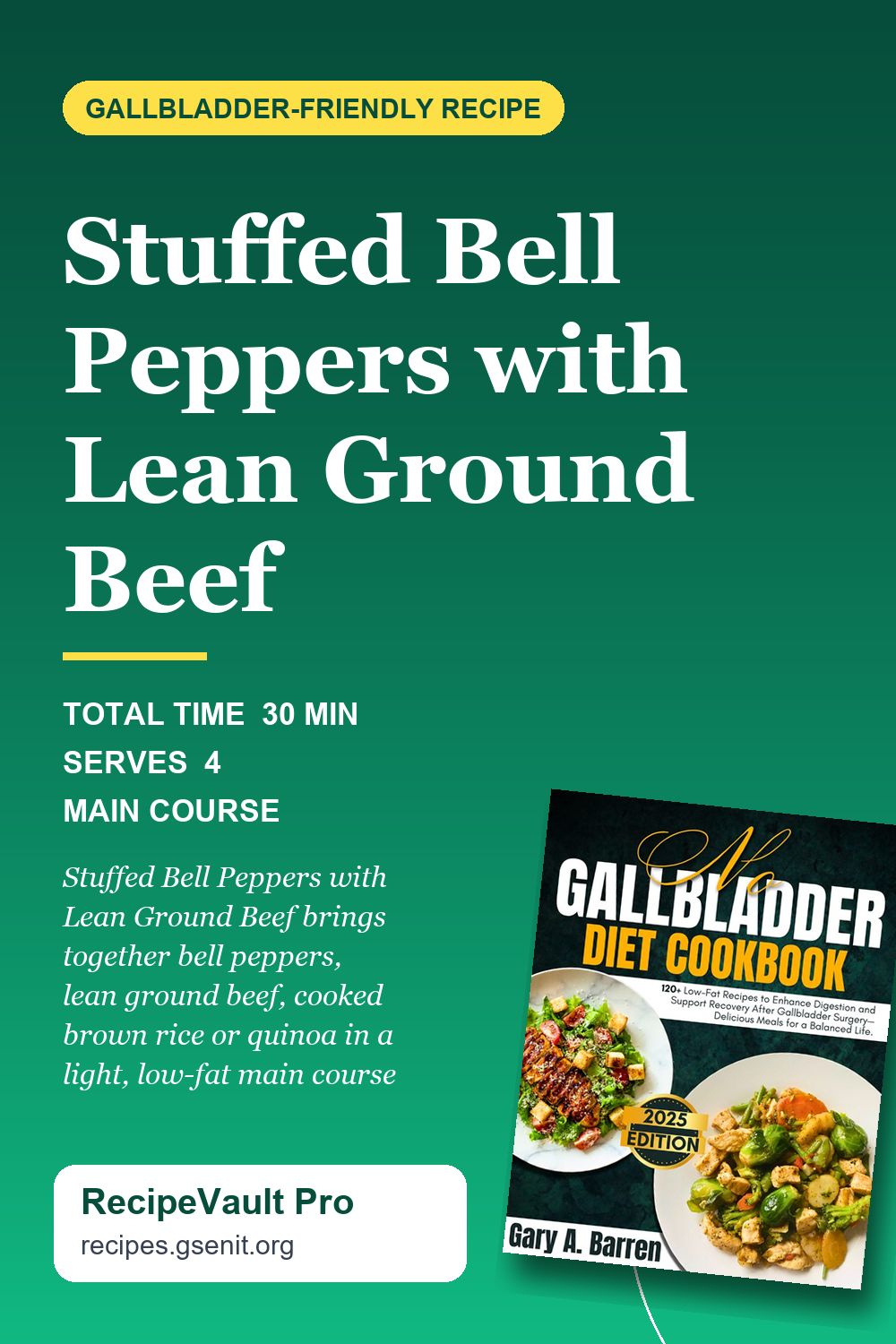 Stuffed Bell Peppers with Lean Ground Beef