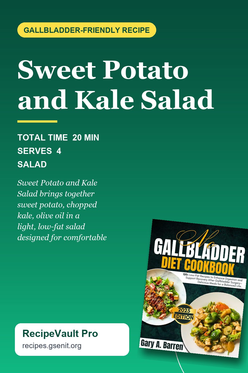 Sweet Potato and Kale Salad