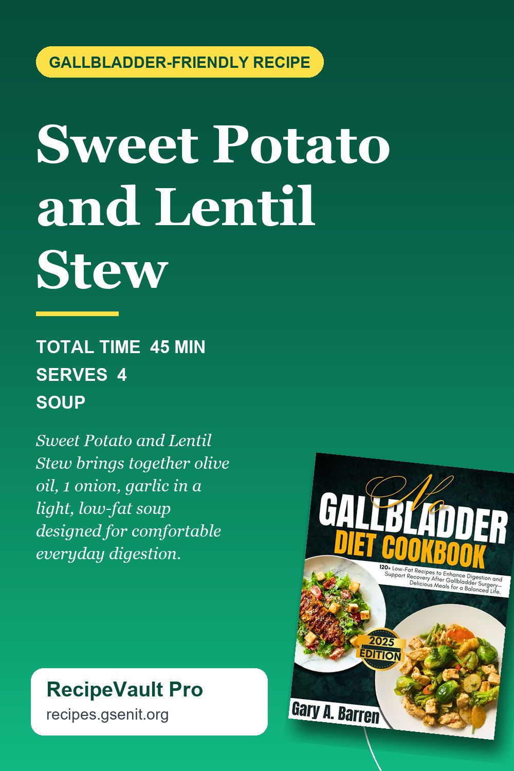Sweet Potato and Lentil Stew