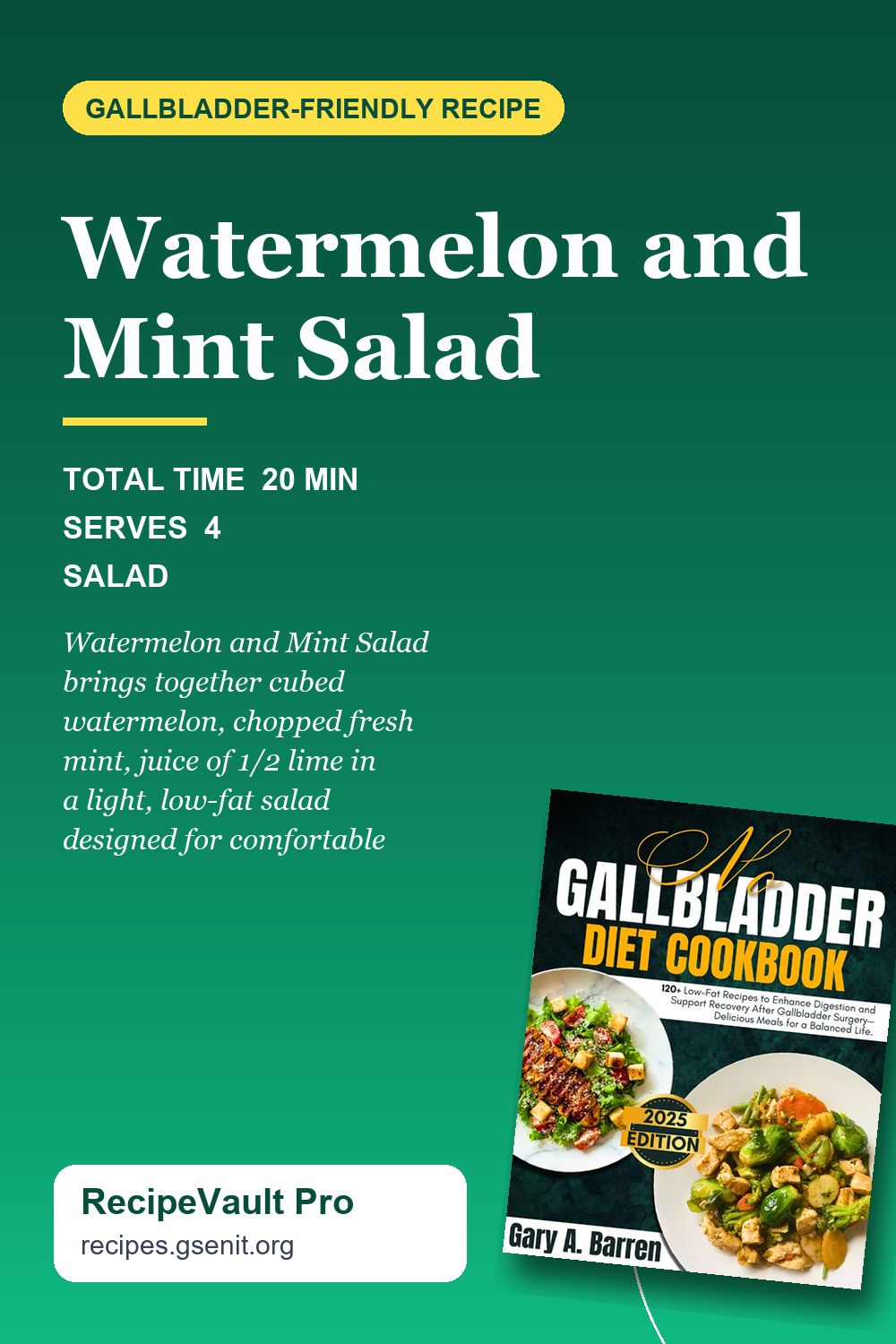 Watermelon and Mint Salad